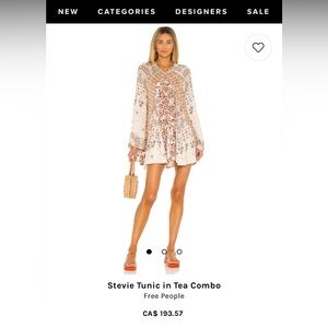 Free People Stevie Tunic Dress NWT